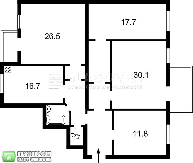 Sell 4-room apartment. Киев,  Большая Житомирская — photo 2