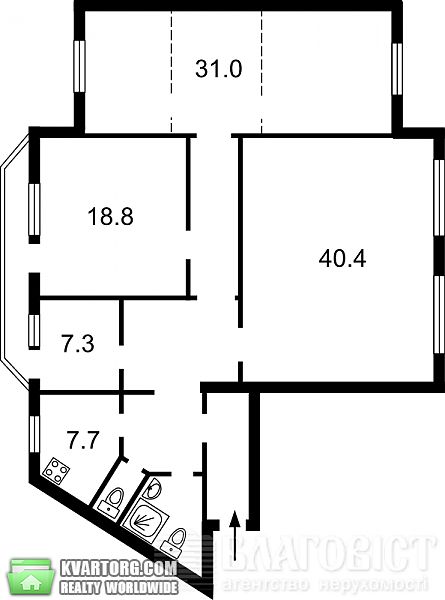 Sell 3-room apartment. Киев, Бальзака — photo 10