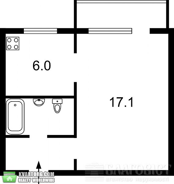 Sell 1-room apartment. Киев, Лихачева — photo 6