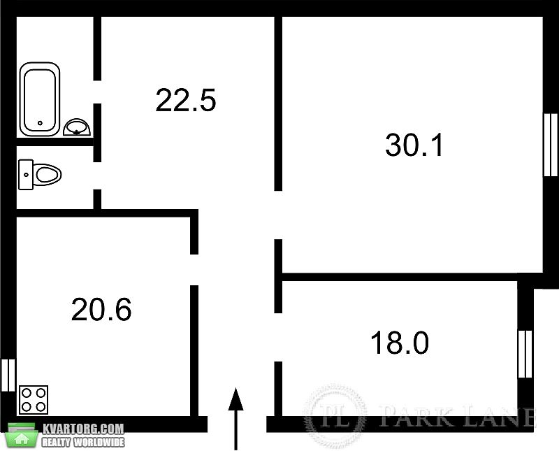Sell 2-room apartment. Киев,  Круглоуниверситетская — photo 3