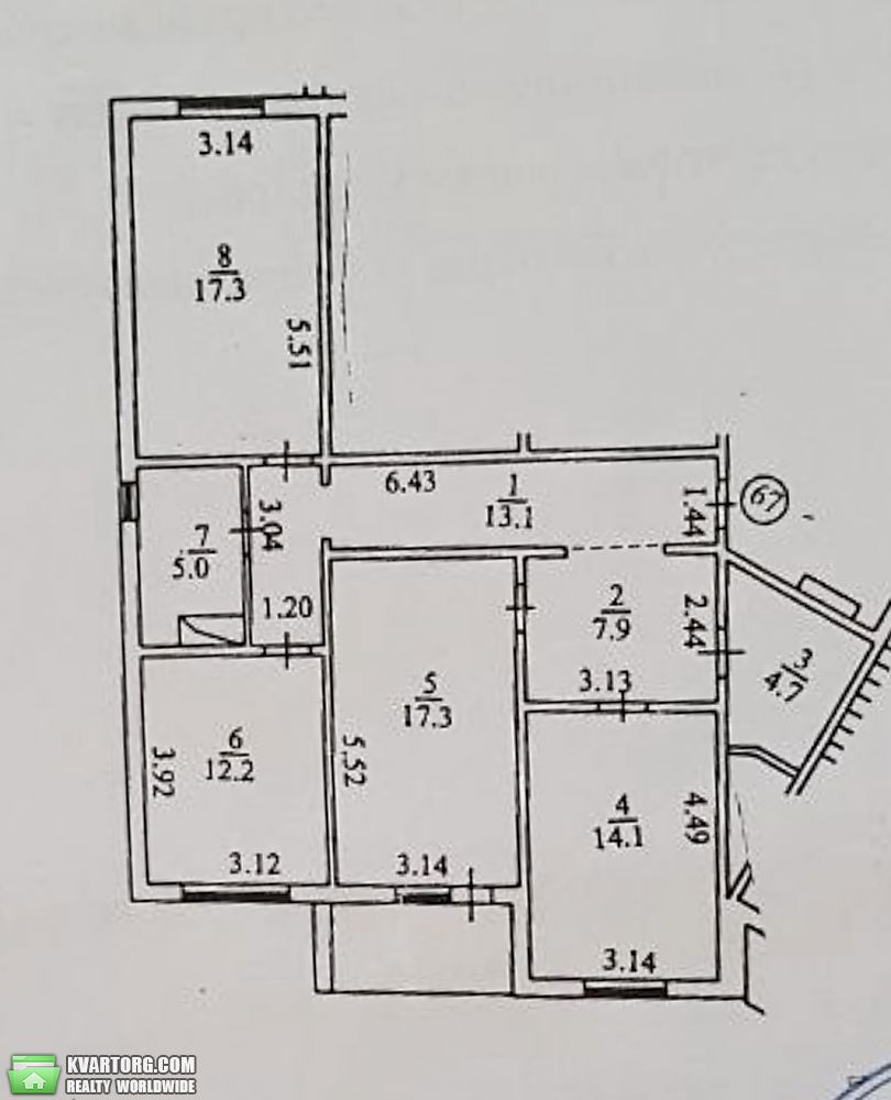 Sell 3-room apartment. Киев,  Урловская — photo 4