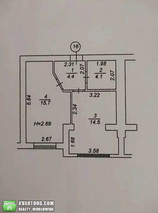 Sell 1-room apartment. Киевская обл., Райдужна — photo 2