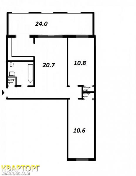 Sell 3-room apartment. Киев, Ушинского — photo 2