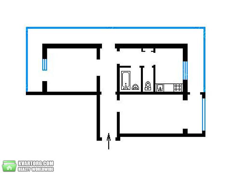 Sell 2-room apartment. Киев,  Богатырская — photo 9