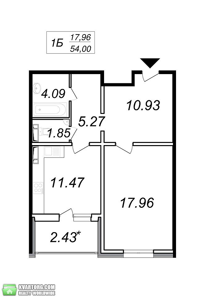 Sell 1-room apartment. Киев, Данченко — photo 2