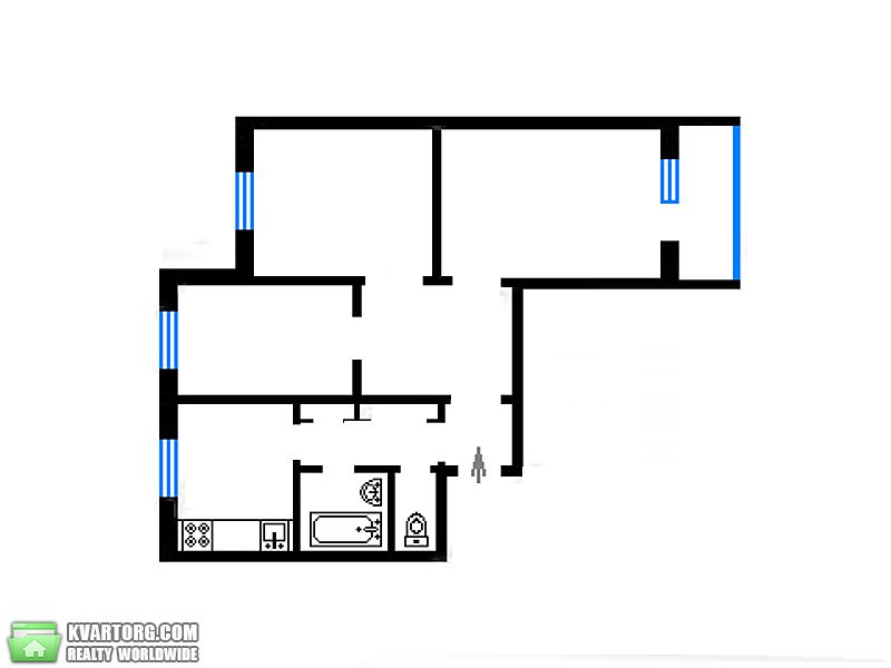 Sell 3-room apartment. Киев,  Лайоша Гавро — photo 3