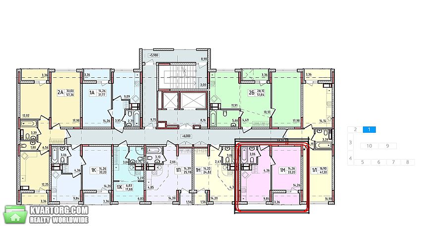 Sell 1-room apartment. Киев,  Ракетная — photo 2