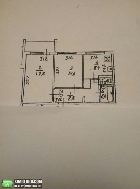 Sell 2-room apartment. Киев, Иорданская — photo 4