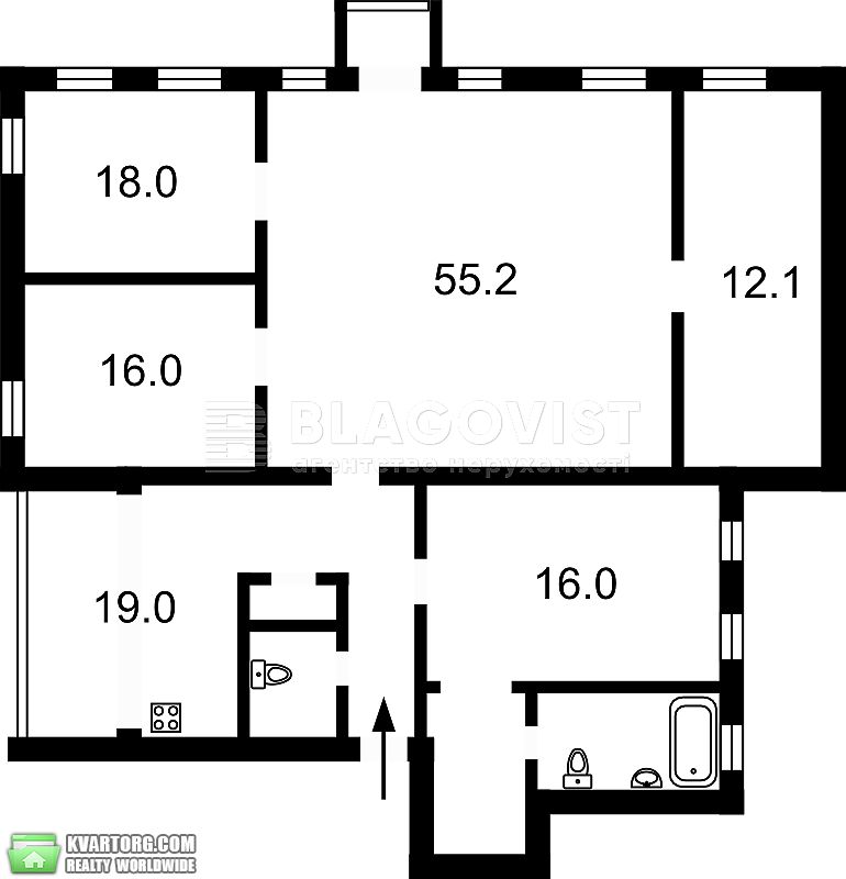 Sell 5-room apartment. Киев,  Большая Васильковская — photo 1