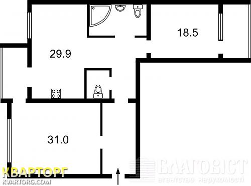 Sell 3-room apartment. Киев,  Героев Сталинграда пр — photo 2