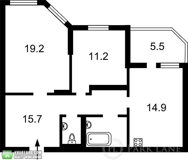Sell 2-room apartment. Киев,  Пчелки — photo 10