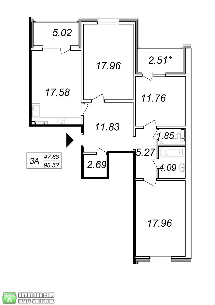 Sell 3-room apartment. Киев,  Глушкова пр — photo 8