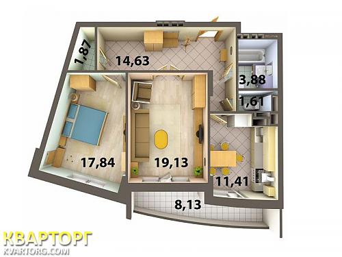 Sell 2-room apartment. Киев, Сикорского — photo 2