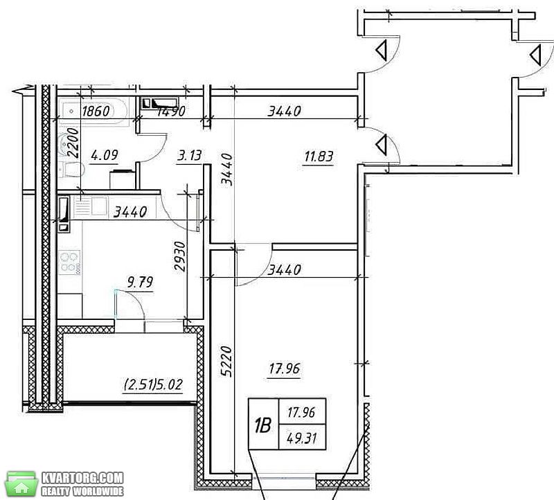 Sell 1-room apartment. Киев,  Полесская — photo 5