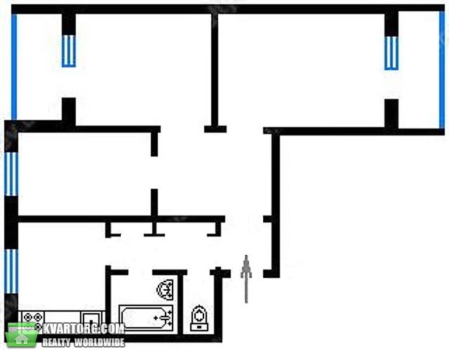 Sell 3-room apartment. Киев,  Николаева — photo 10