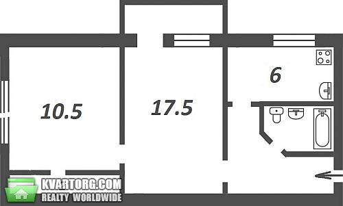 Sell 2-room apartment. Киев, Краснодарская — photo 7