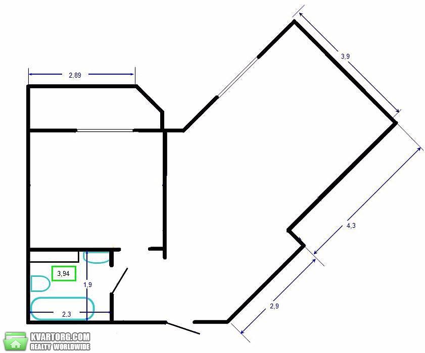 Sell 1-room apartment. Киев,  Вильямса — photo 8