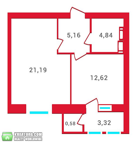 Sell 1-room apartment. Киев,  Новомостицкая — photo 2