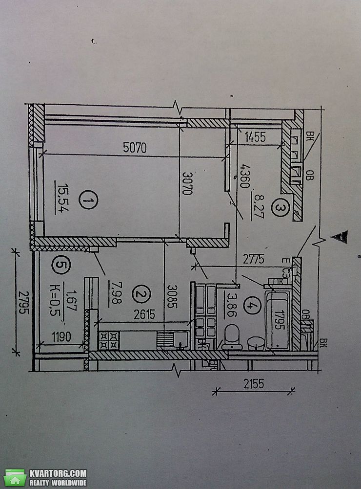 Sell 1-room apartment. Киев,  Крушельницкой — photo 2