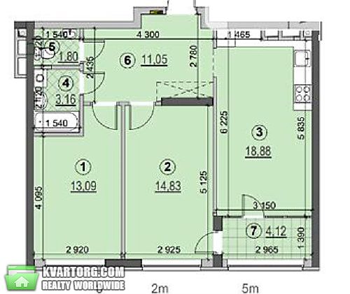 Sell 2-room apartment. Киев, Сверстюка — photo 5