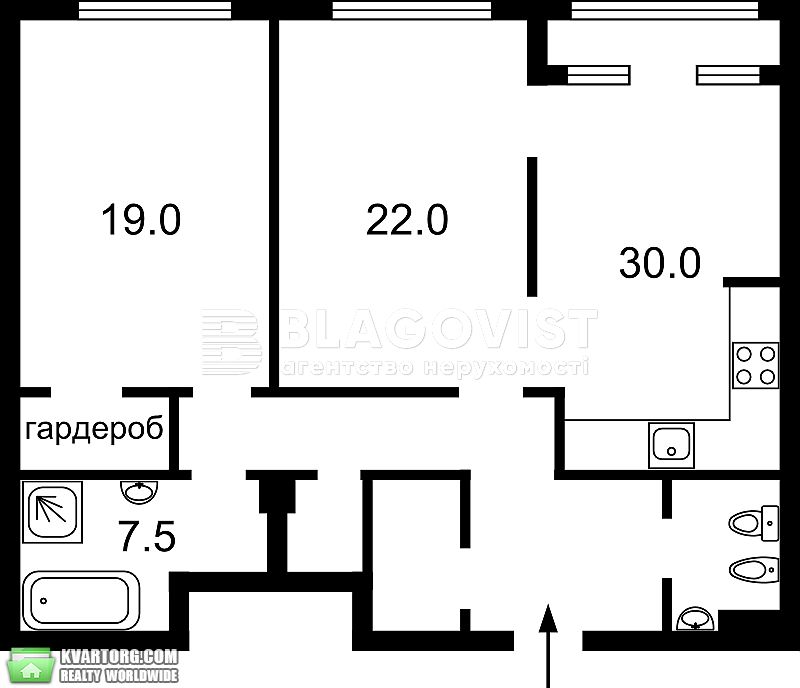 Sell 2-room apartment. Киев,  Жилянская — photo 9