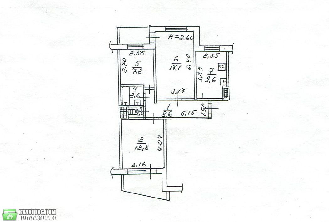Sell 3-room apartment. Одесса, Добровольского/Бочарова — photo 5