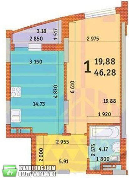 Sell 1-room apartment. Киев,  Горловская — photo 3