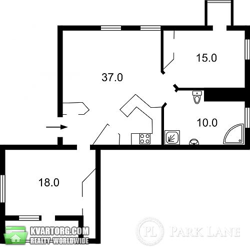 продам 3-комнатную квартиру. Киев,  Костельная - фото 10