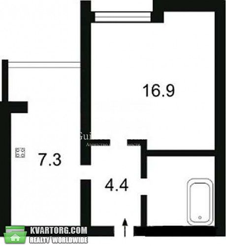 Sell 1-room apartment. Киев,  Лабораторная — photo 4