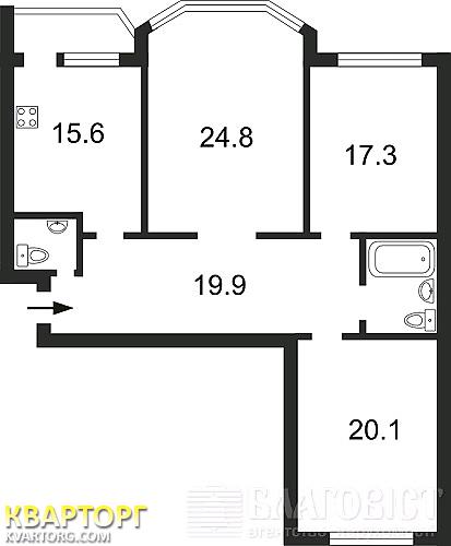 Sell 3-room apartment. Киев,  Григоренко пр — photo 2