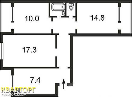 Sell 4-room apartment. Киев, Гмыри — photo 7