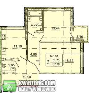 Sell 2-room apartment. Киев,  Краковская — photo 1
