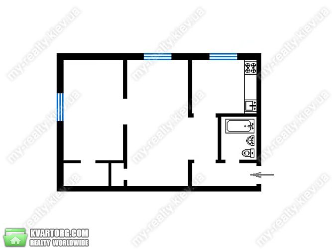 Sell 2-room apartment. Киев,  Киквидзе — photo 7