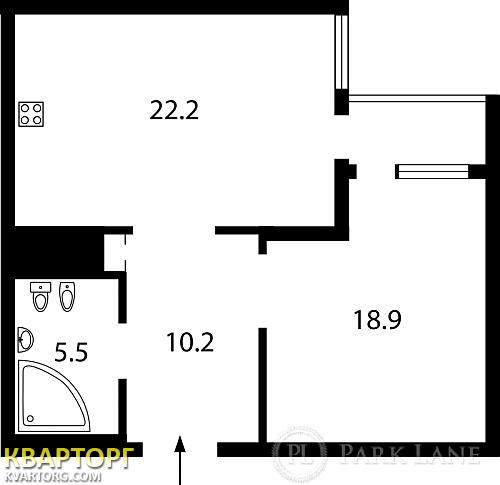 Sell 1-room apartment. Киев,  Вышгородская — photo 2