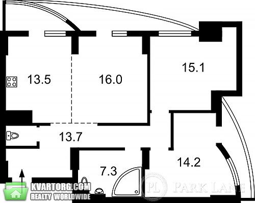 Sell 3-room apartment. Киев, Победы пр — photo 3