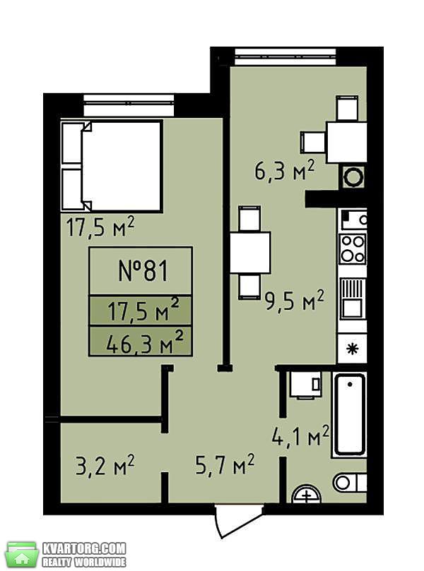 Sell 1-room apartment. Киев,  Тепличная — photo 3