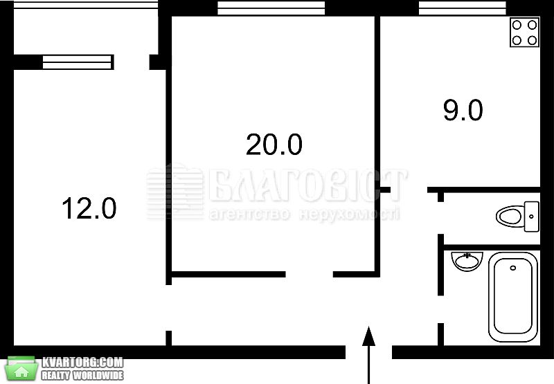 Sell 2-room apartment. Киев,  Теремковская — photo 2