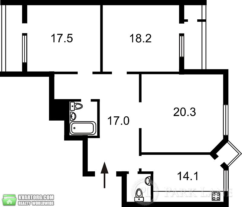 Sell 3-room apartment. Киев,  Гайдара — photo 3