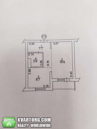 Sell 1-room apartment. Киев,  Ломоносова — photo 9