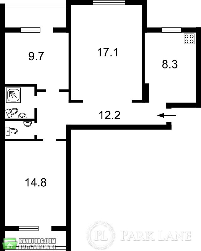 Sell 3-room apartment. Киев, Героев Сталинграда пр — photo 5