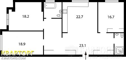 Sell 3-room apartment. Киев,  Тычины пр — photo 5