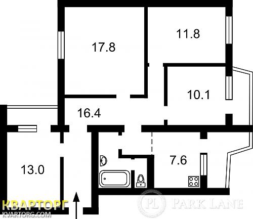 Sell 3-room apartment. Киев,  Драгоманова — photo 2