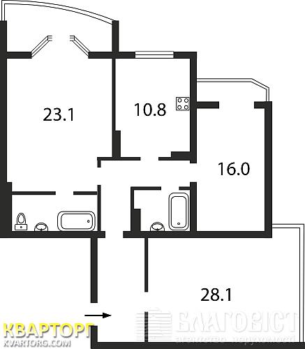 Sell 3-room apartment. Киев,  Героев Сталинграда пр — photo 5
