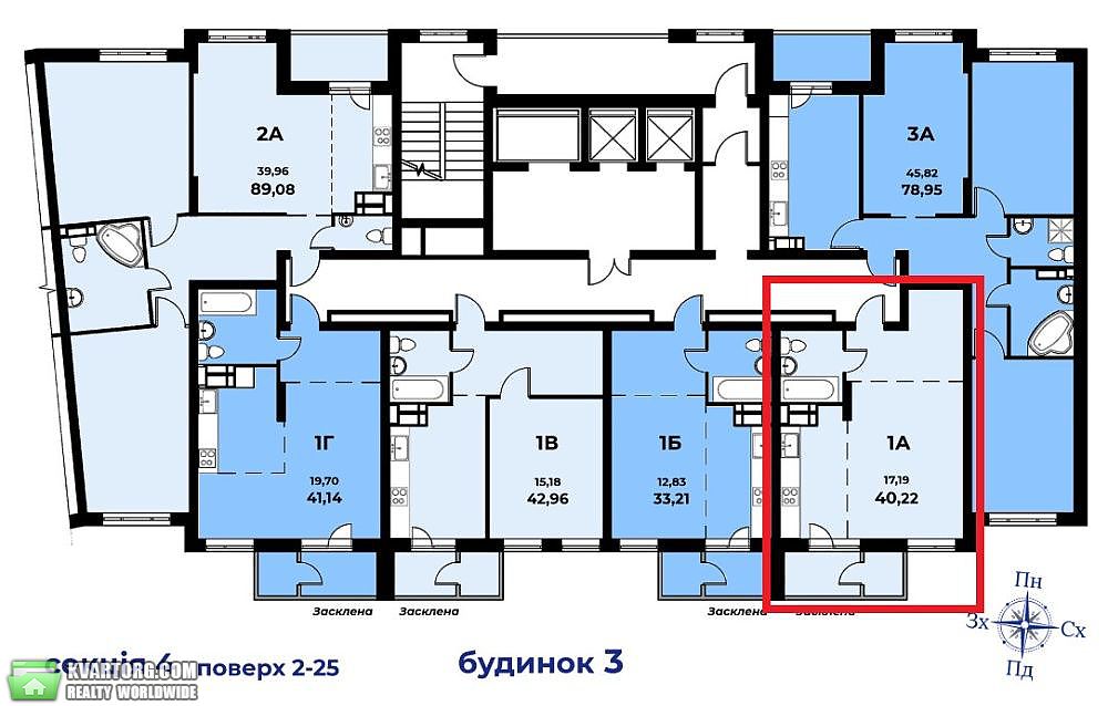 Sell 1-room apartment. Киев, пер. Балтийский — photo 3