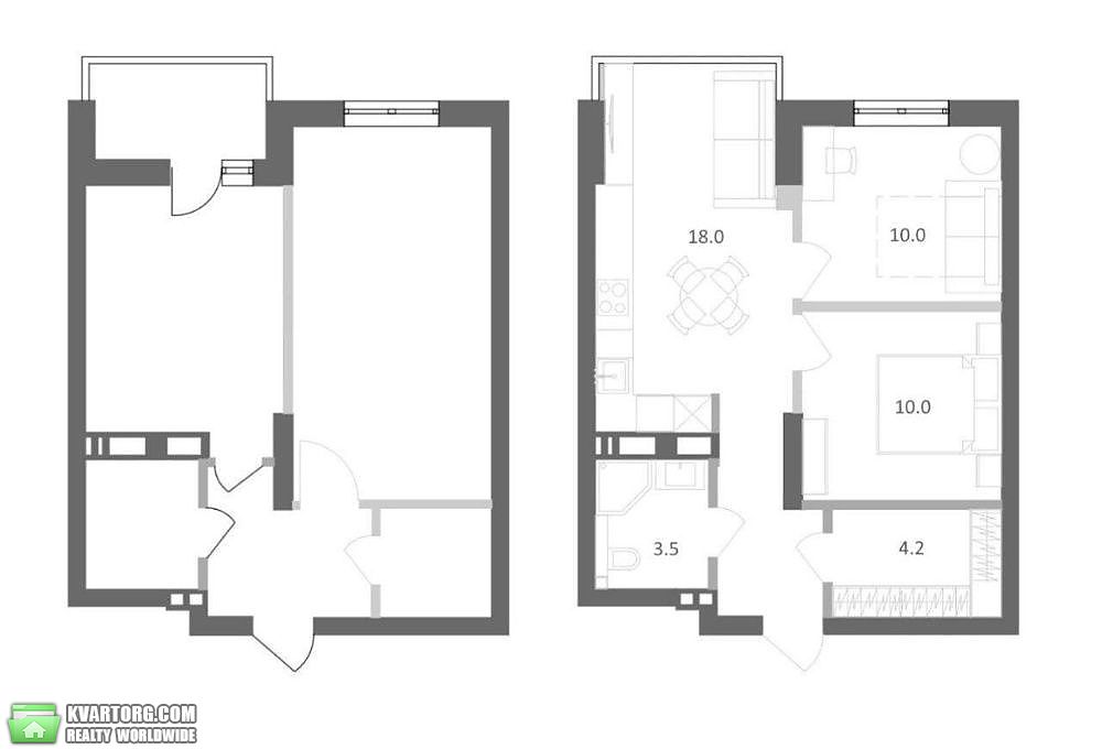 Sell 1-room apartment. Киев, Маланюка — photo 3