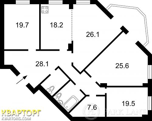 Sell 4-room apartment. Киев, Окипной — photo 10