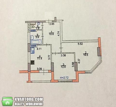 Sell 2-room apartment. Киев,  Феодосийская — photo 3