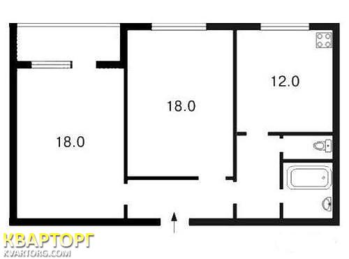 Sell 2-room apartment. Киев, Урловская — photo 1