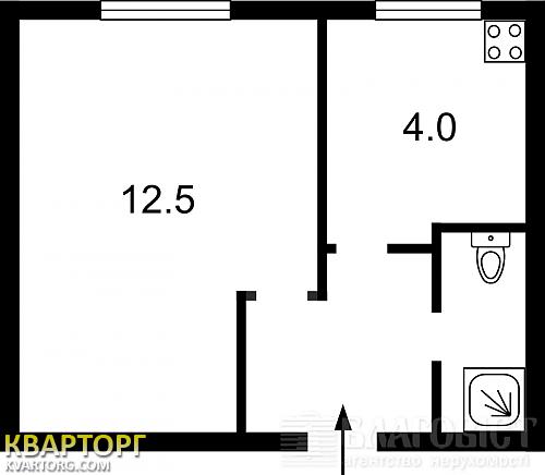 Sell 1-room apartment. Киев, Вересневая — photo 3