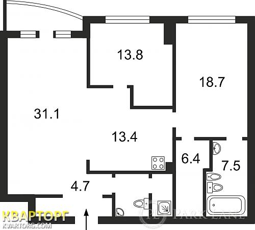 Sell 3-room apartment. Киев,  Жилянская — photo 2